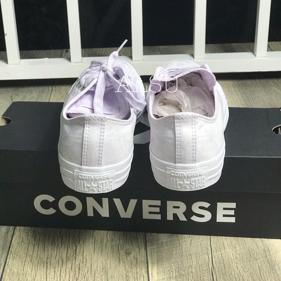 NWT Converse Ctas OX Velvet Barely Grape W AUTHENT - Picture 5 of 7